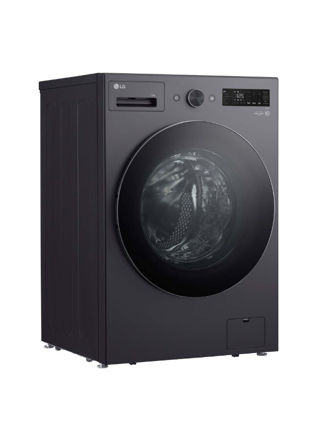 LG Front Load Washer 15kg, Graphite WFN1510BST Graphite - Image 3