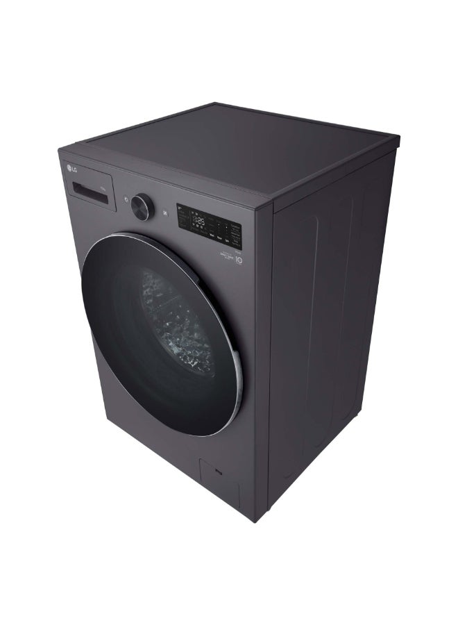LG Front Load Washer 15kg, Graphite WFN1510BST Graphite - Image 4