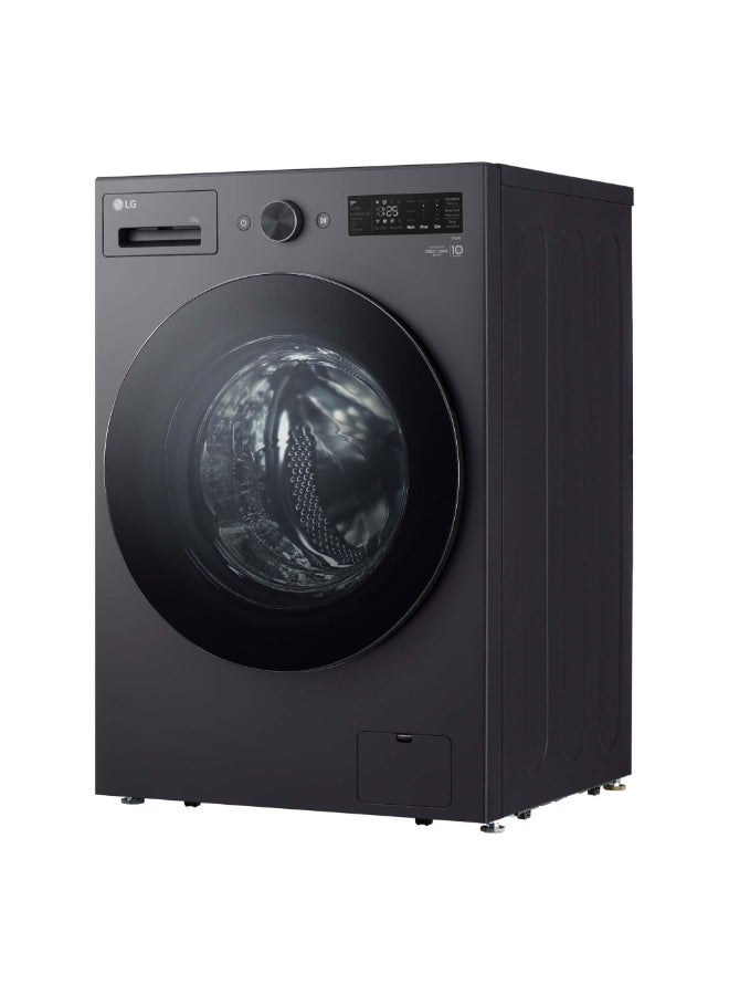 LG Front Load Washer 15kg, Graphite WFN1510BST Graphite - Image 5