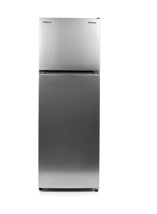 Panasonic Refrigerator 9.5Cu.ft, Freezer 2.8Cu.ft, Inverter, Nutri Tafreez, Ag Clean, Silver NR-BC42VSSSA Silver - Image 1
