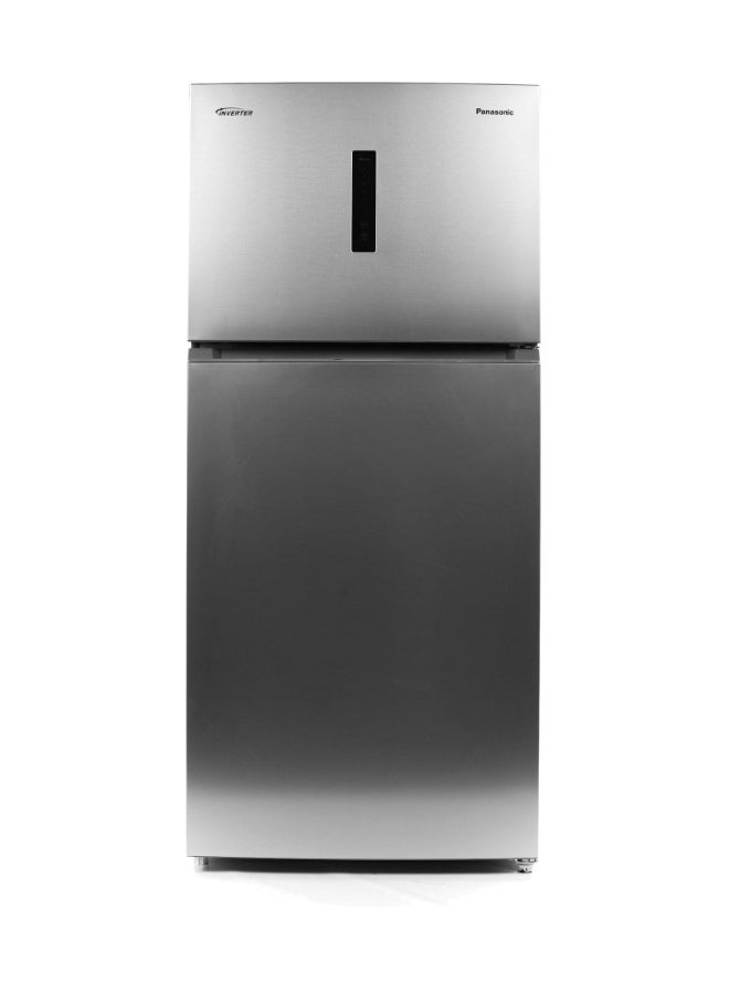 Panasonic Refrigerator 13.6Cu.ft, Freezer 4,6Cu.ft, Inverter, Ag Clean, Silver NR-BC641VSSA Silver - Image 1