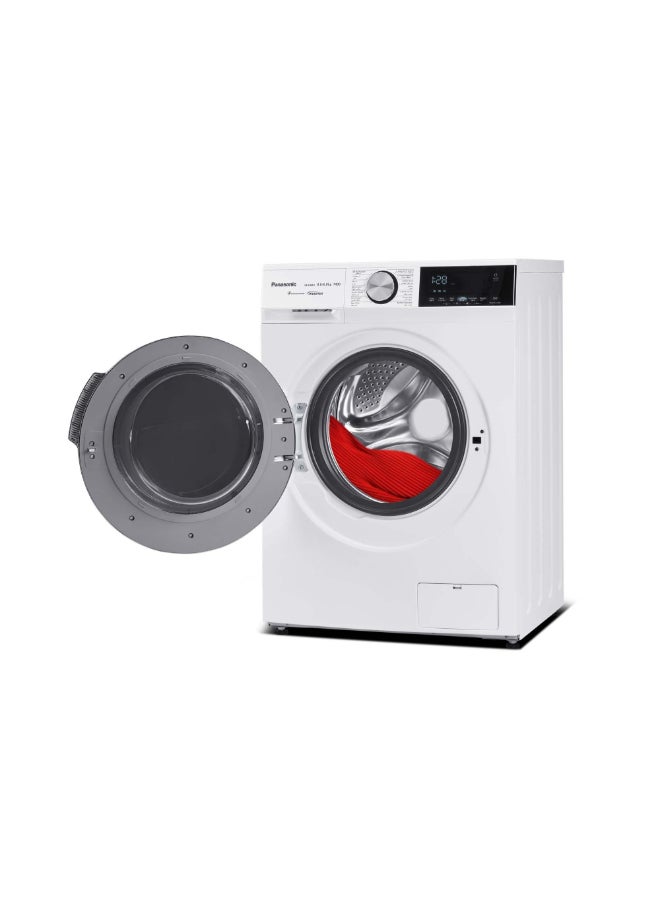 Panasonic Front Load Washer/Dryer 8/6Kg , All-in-One, Inverter, Hygiene Steam NA-S16ML1WSA White - Image 5