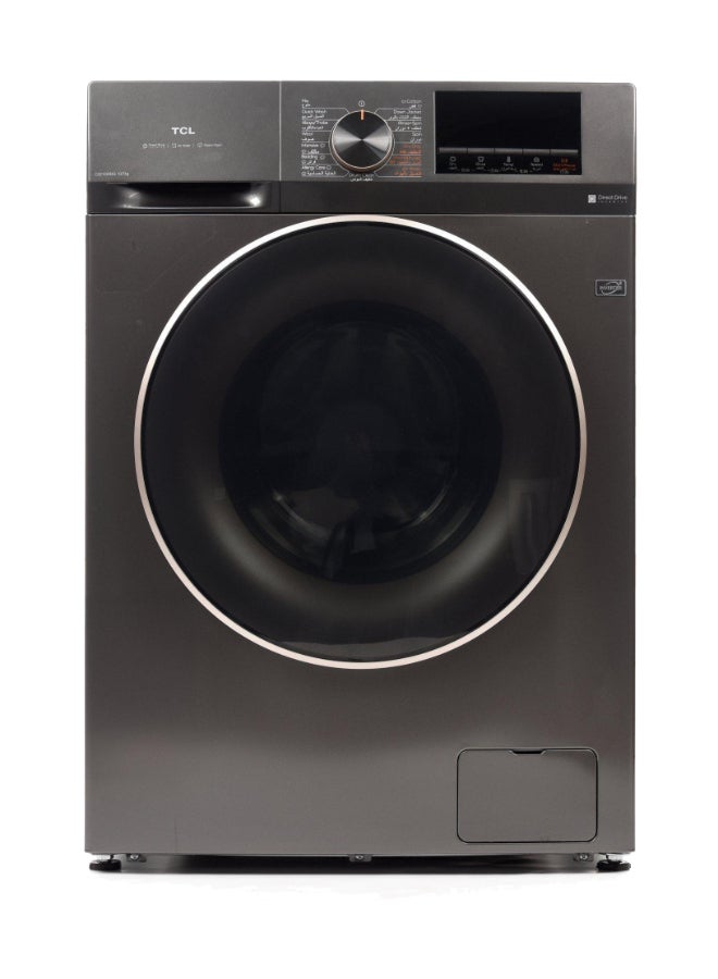 تي سي إل غسالة/مجفف تحميل أمامي 10/7 كجم، عاكس DD، جرعة تلقائية، غسيل بالبخار - Image 1