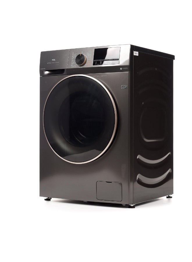 تي سي إل غسالة/مجفف تحميل أمامي 10/7 كجم، عاكس DD، جرعة تلقائية، غسيل بالبخار - Image 2