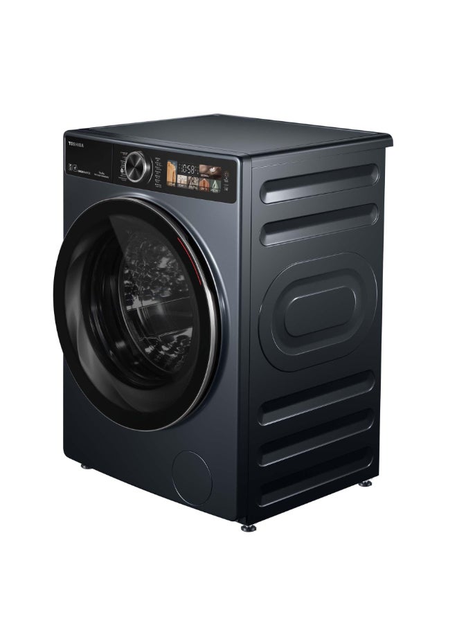 Toshiba Front Load Washer/Dryer 13/8kg, Dryer Combo Inverter 3D Display TWD-T25BZP140MWBB(MG) Morandi Grey - Image 2
