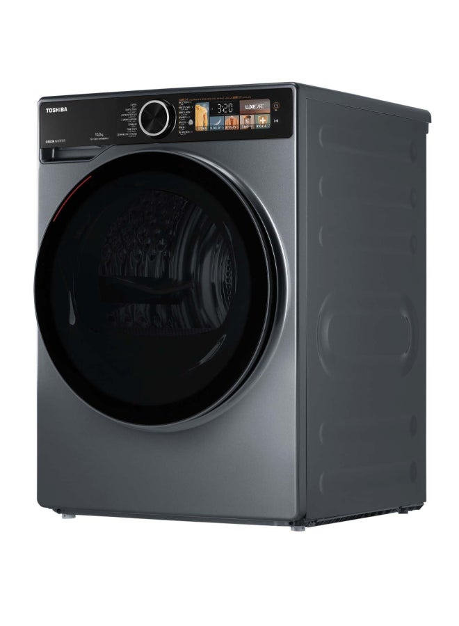 Toshiba Dryer 10kg Heat Pump, 3D Display, Origin Inverter, Morandi Grey TD-T25BS110HWBB(MG) Morandi Grey - Image 4