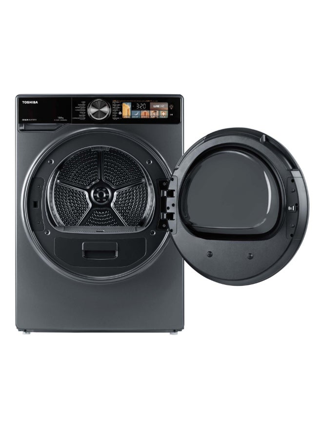 Toshiba Dryer 10kg Heat Pump, 3D Display, Origin Inverter, Morandi Grey TD-T25BS110HWBB(MG) Morandi Grey - Image 2