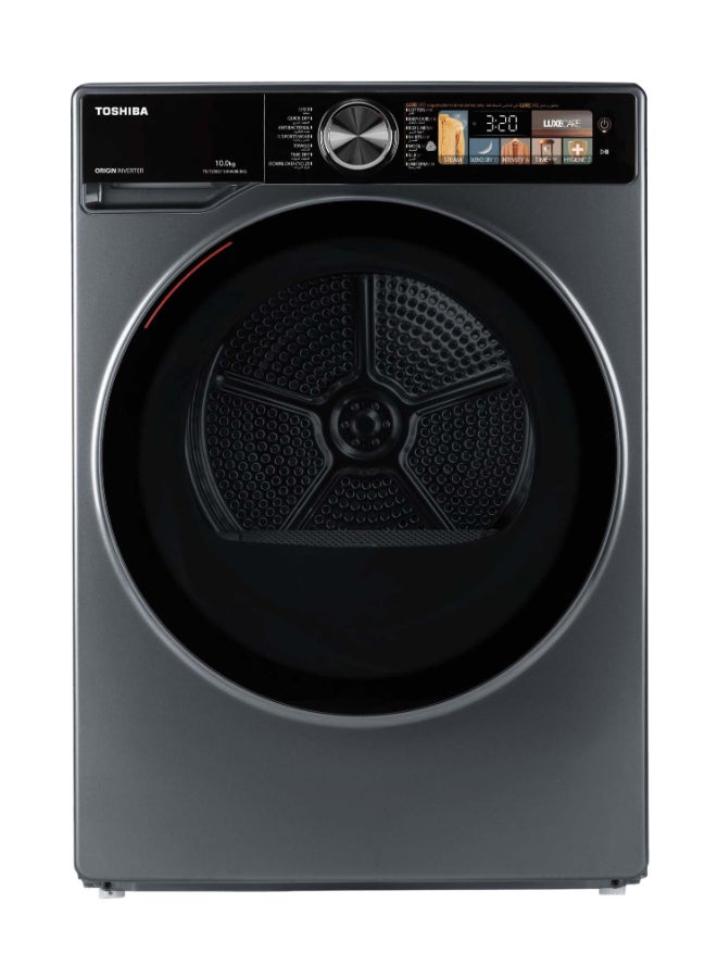 Toshiba Dryer 10kg Heat Pump, 3D Display, Origin Inverter, Morandi Grey TD-T25BS110HWBB(MG) Morandi Grey - Image 1