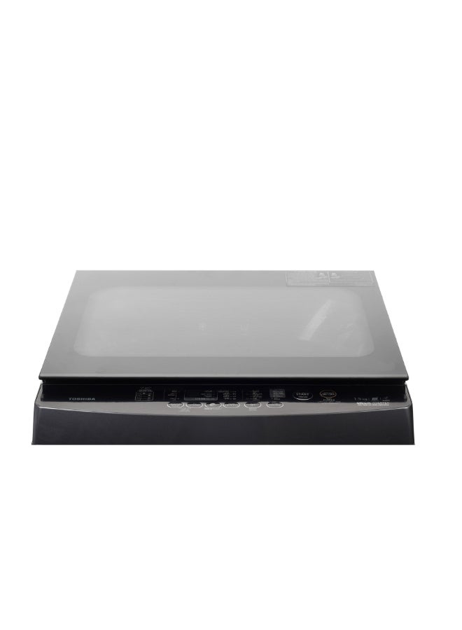Toshiba Top Load Washer 15kg, Great Waves, Steam, SDD Inverter AW-T06DUH1600L2BBH(MG) Morandi Grey - Image 4
