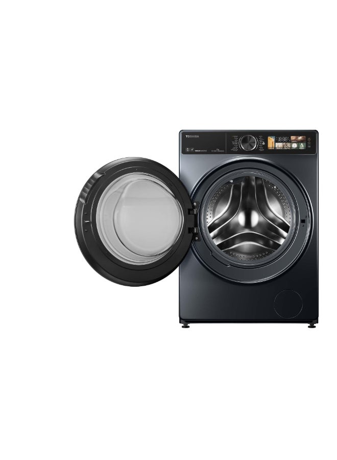 Toshiba Front Load Washer 13kg, Great Wave, Origin Inverter, Morandi Grey TW-T25BZP140MWBB(MG) Morandi Grey - Image 3