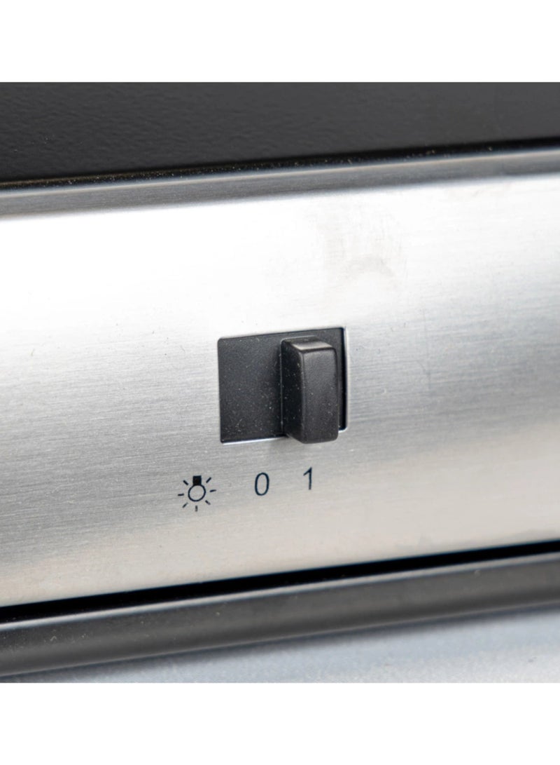 فابر Kitchen Cooker Hood, 60 cm Under-cabinet , 305 m³/h Suction Power, 3-Speed, LED Lighting, Black/Stainless Steel, TCH04 SS16A 741 ( Made in Turkey ) 115 W 300.0557.489 Black/Stainless - Image 3