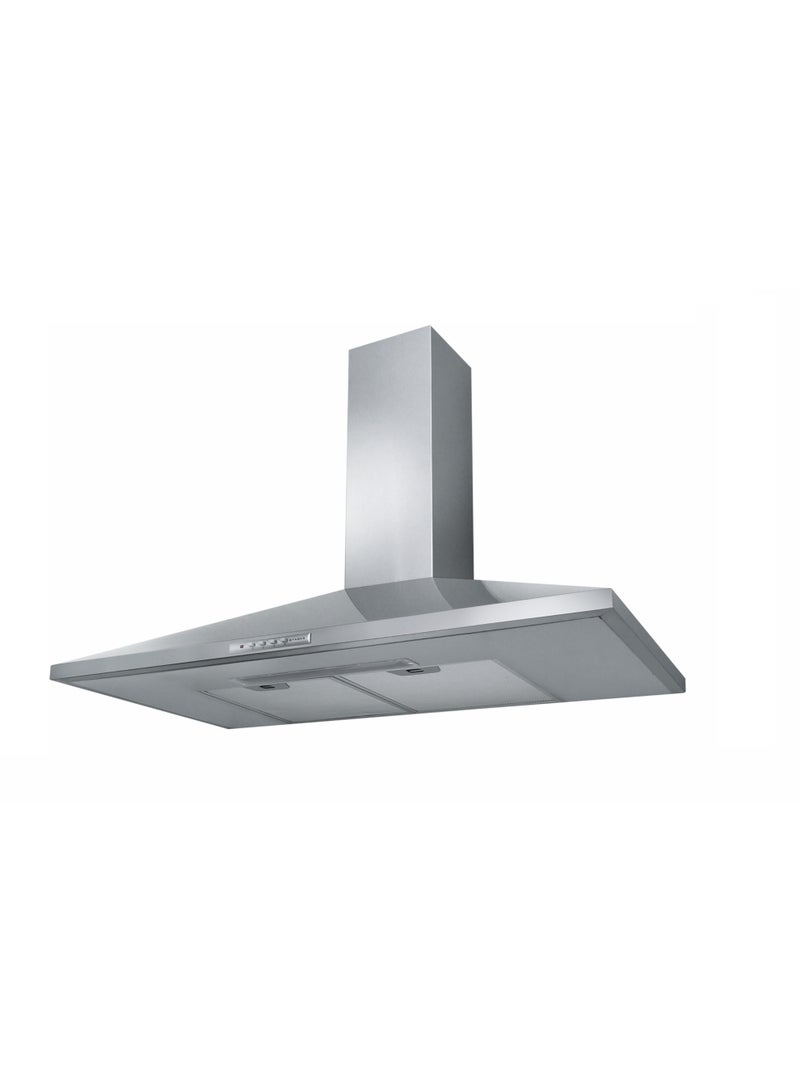 فابر Kitchen Cooker Hood, 90 cm Wall-Mount, 380 m³/h Suction Power, 3-Speed, LED Lighting, Stainless Steel, Made in Italy ( VALUE PB X A90 ) 145 W 320.0557.540 Stainless Steel - Image 1