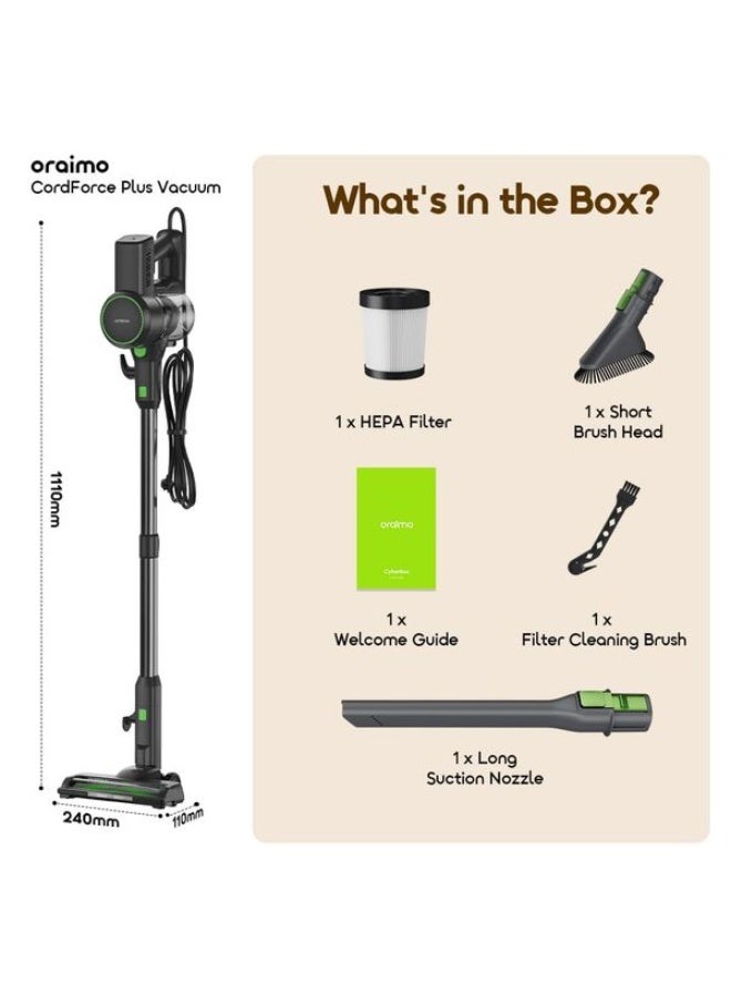 أورايمو CordForce Plus Corded Stick Vacuum OSV-553A 500 W OSV-553A - Image 2