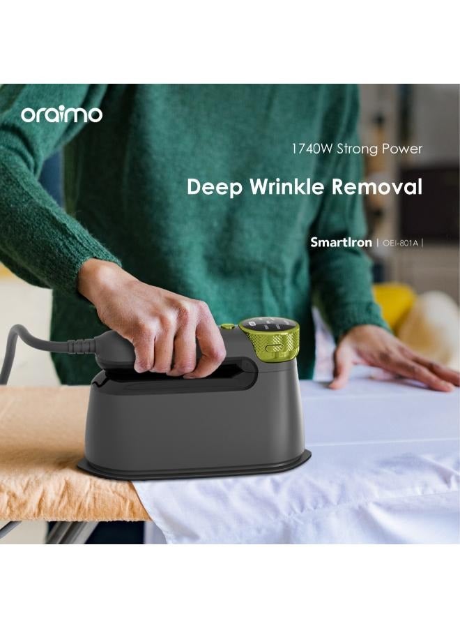أورايمو Oraimo SmartIron 1740W Portable Electric Iron OEI-801A 130 ml 1740 W OEI-801A Black - Image 4