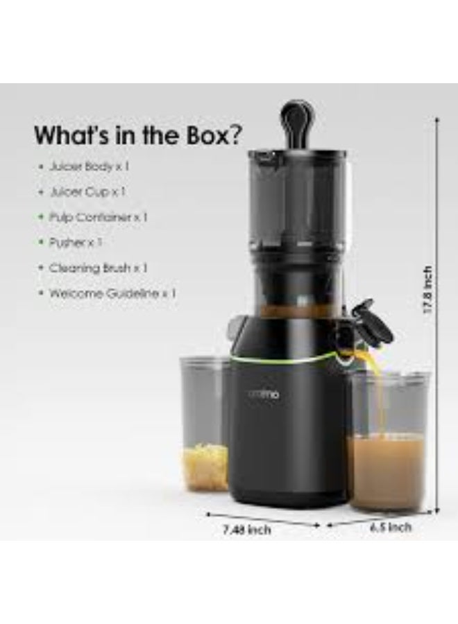 Oraimo EasyJuice OMJ-501A, 108mm Diameter, 800ML Slow Juicer 200 W OMJ-501A - Image 2