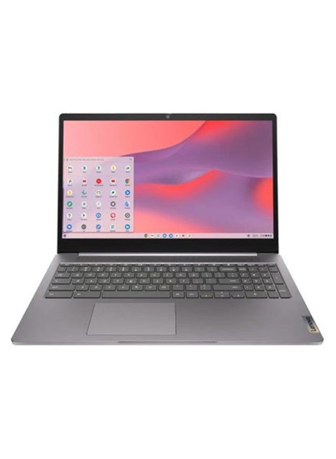 Lenovo IdeaPad 3 Chromebook 15.6" FHD Laptop, Intel Celeron N4500, 4GB Memory, 64GB eMMC, Chrome OS, Artic Grey grey - Image 1
