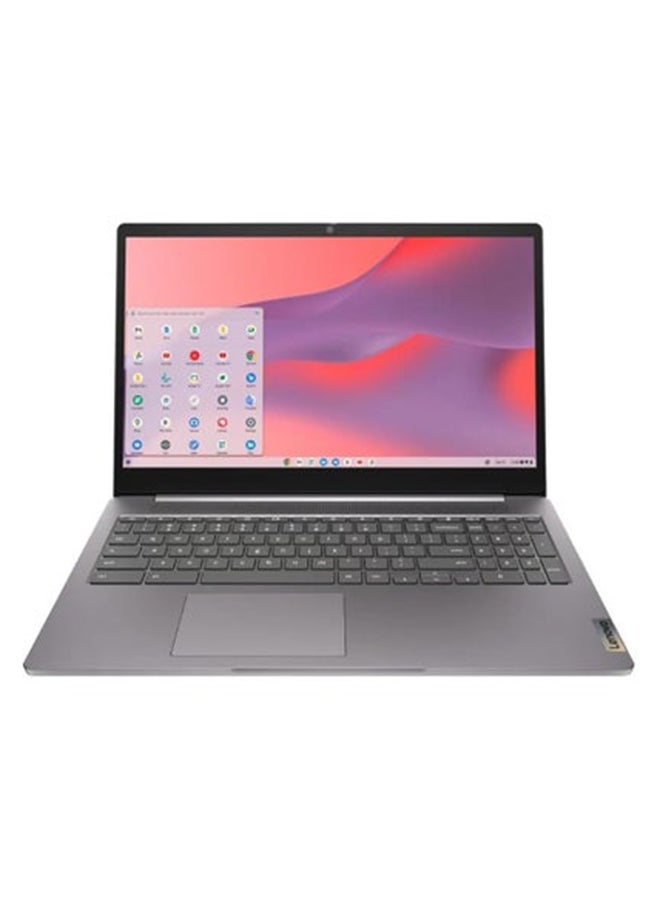 Lenovo IdeaPad 3i Chromebook 15.6" FHD Laptop, Intel Celeron N4500, 4GB Memory, 64GB eMMC, Chrome OS, Artic Grey grey - Image 1