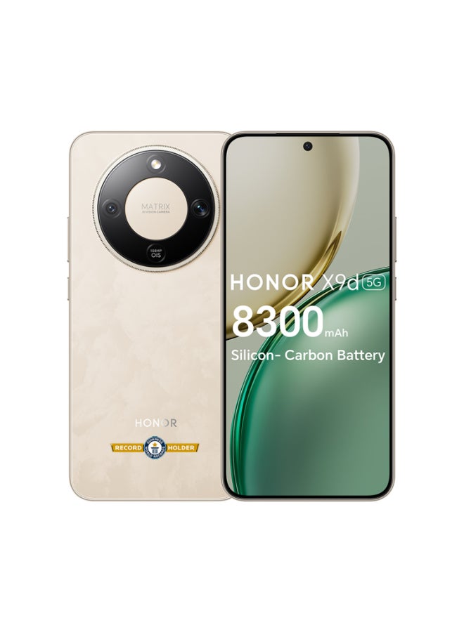 هونور X9d 5G ثنائي الشريحة 8GB RAM 256GB ذهب شروق الشمس - نسخة الشرق الأوسط - Image 1