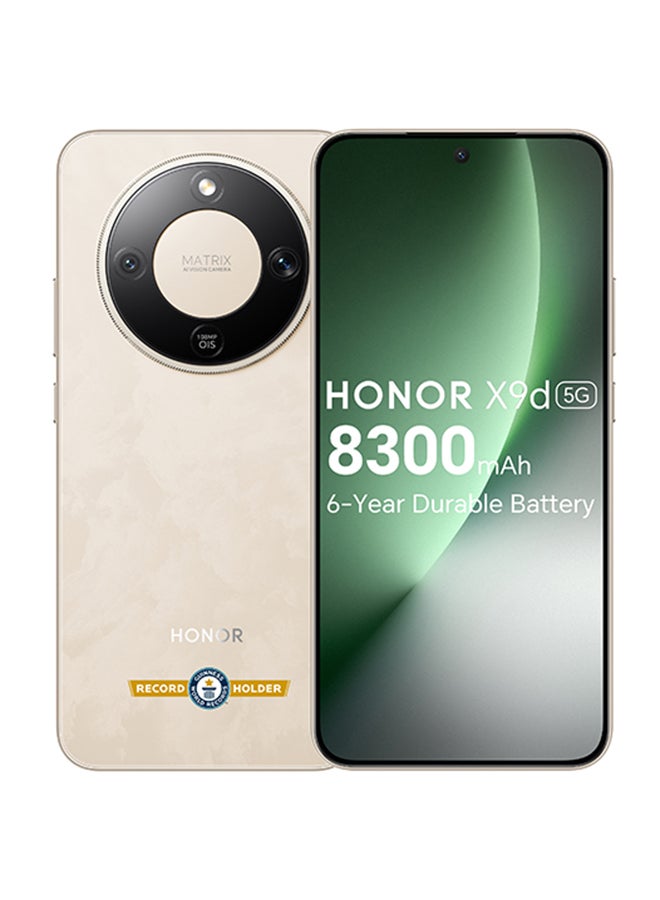 هونور X9d 5G ثنائي الشريحة 8GB RAM 256GB ذهب شروق الشمس - نسخة الشرق الأوسط - Image 1