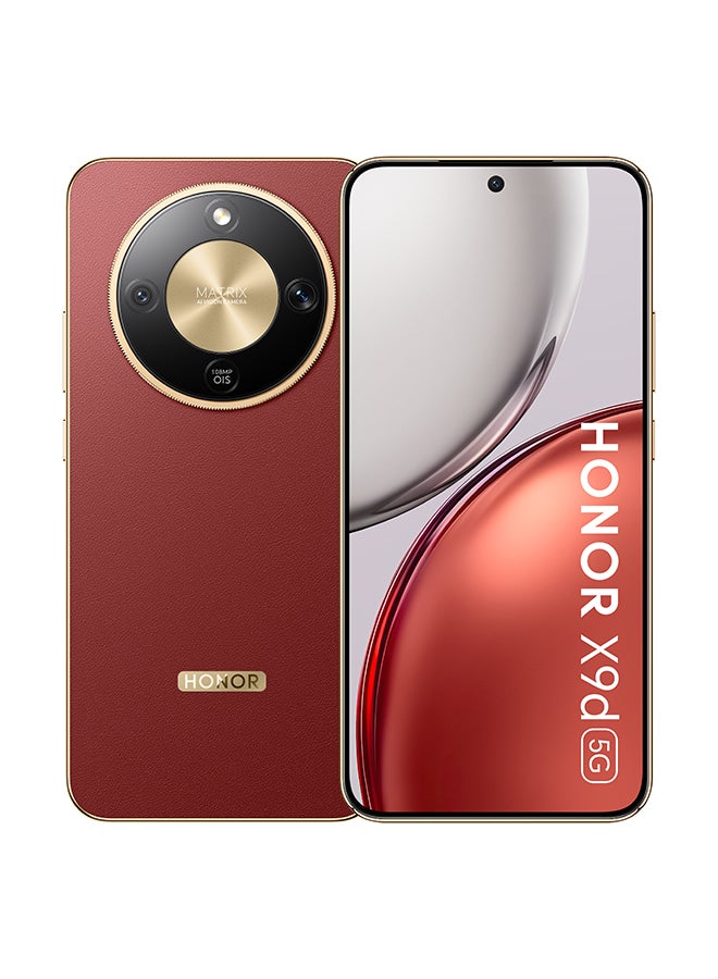 Honor X9d 5G Dual SIM 8GB RAM 256GB Reddish Brown - Middle East Version - Image 1