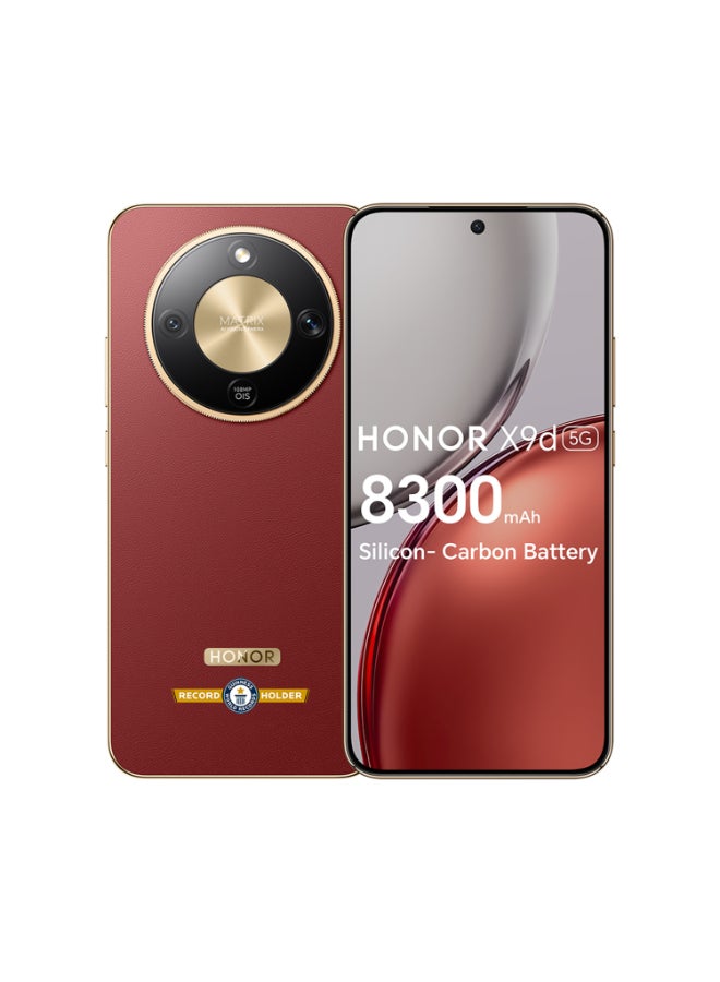 Honor X9d 5G Dual SIM 8GB RAM 256GB Reddish Brown - Middle East Version - Image 1