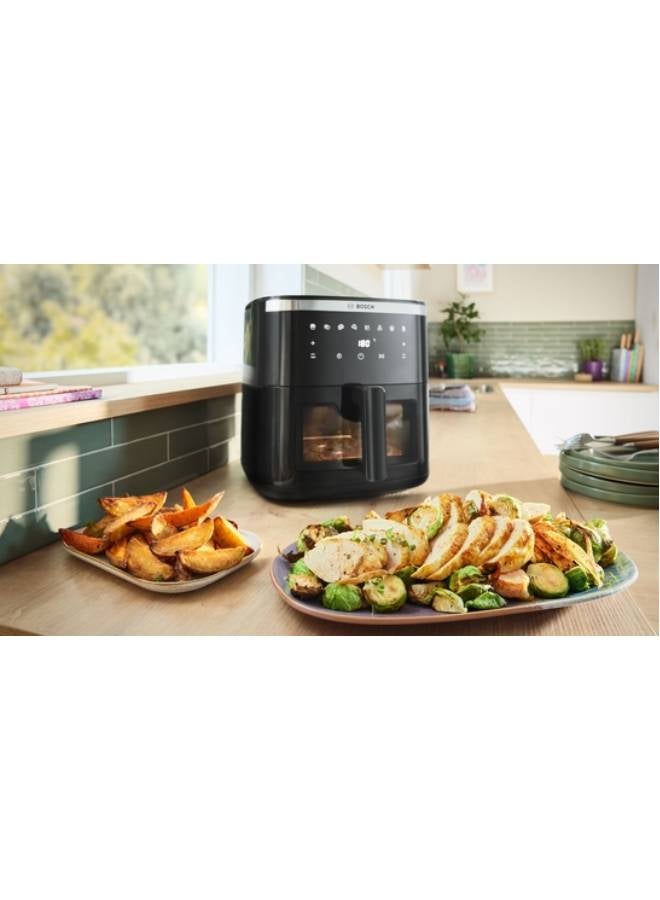 بوش Series 6 Air Fryer Black MAF671B0 7.2 L 1800 W MAF671B0 black/silver - Image 1
