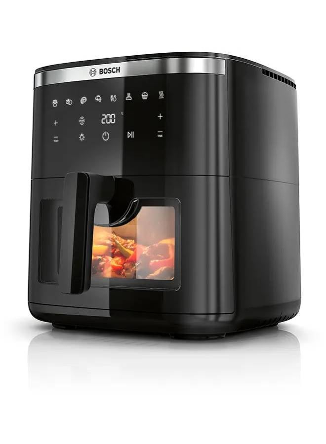 BOSCH Series 6 Air Fryer Black MAF671B0 7.2 L 1800 W MAF671B0 black/silver - Image 1