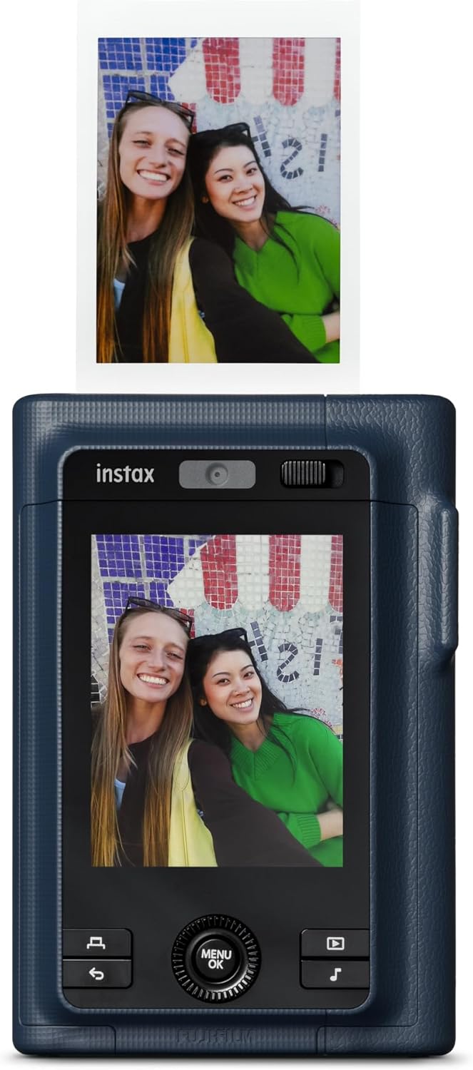 فوجي فيلم instax mini LiPlay+ Midnight Blue Hybrid Instant Camera - Image 4