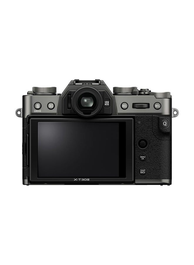فوجي فيلم كاميرا X-T30 III فضي فحم / مجموعة 13-33 مم - Image 2