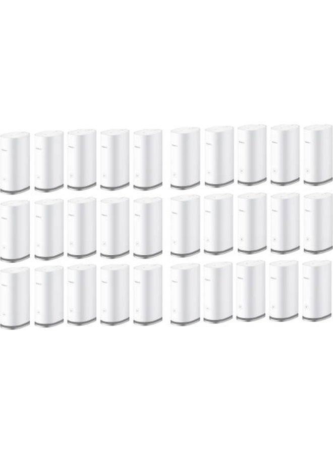 HUAWEI WiFi Mesh 3 AX3000 Router, Dual-Band 3000 Mbps Speed, 600 Square Meters Coverage, 4 High-Performance Power Amplifiers, HarmonyOS Mesh+, 5x 3-Pack, 15 Pieces, White | WS8100-15 White - Image 1
