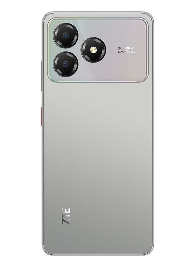 زد تي اي شريحة A36 ثنائية الشريحة تيتيوم ذهبي 4GB+8GB RAM 64GB 4G مع شاحن - نسخة دولية - Image 2