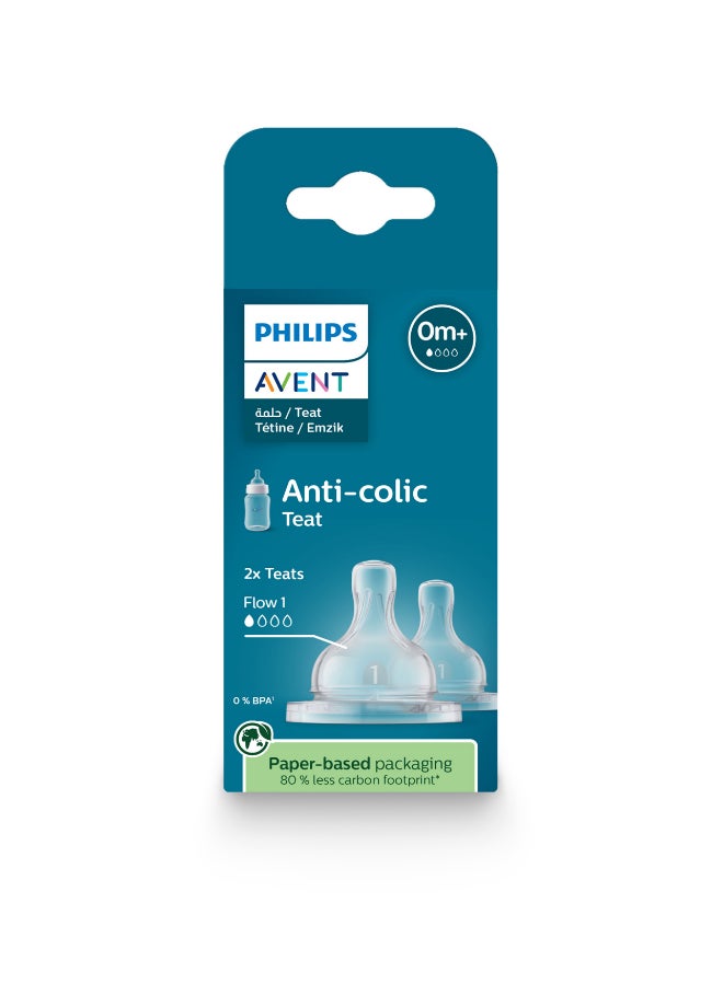 حلمة مضادة للمغص 0 شهر+ X2 تدفق 1 - Image 3