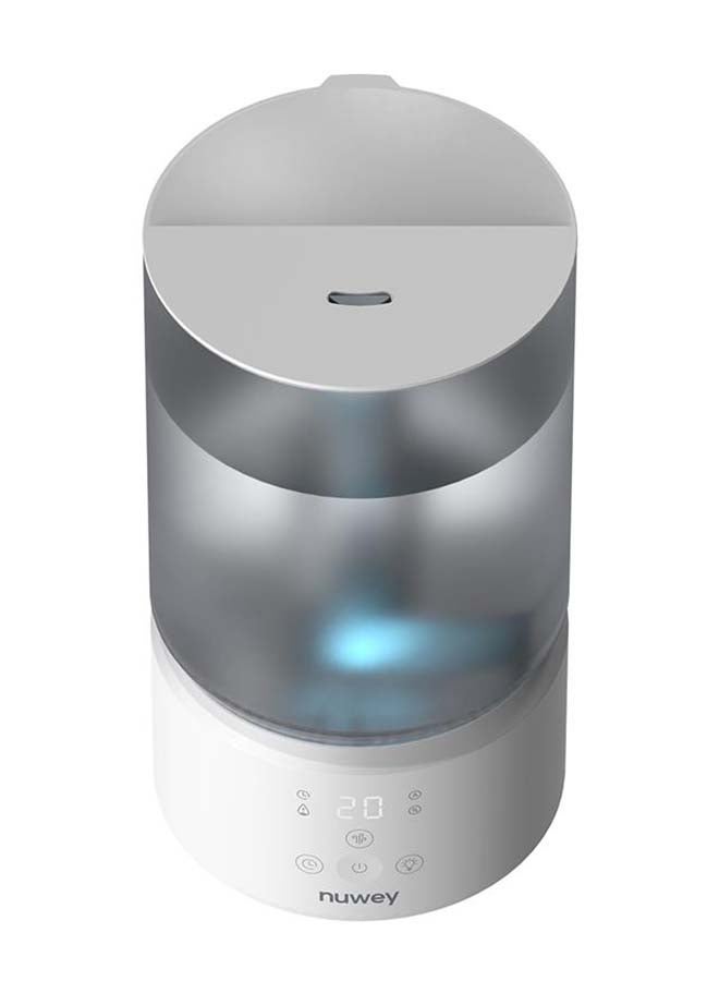 نووي مرطب نوتري كوك الكبير 4 لتر مع ضوء مزاجي 7 ألوان، رذاذ قابل للتعديل ومؤقت، تشغيل هادئ للغاية، إيقاف تلقائي، يصل إلى 60 ساعة من الرذاذ المستمر للمنزل وغرفة النوم - Image 2