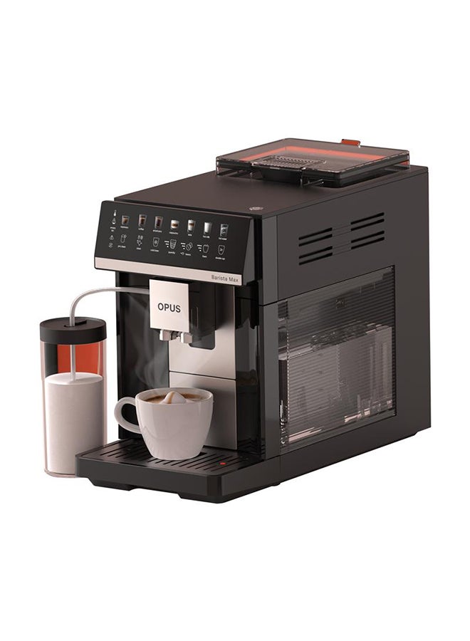 نيوتري كوك Opus 7 Smart One-Touch Coffee Machine – Bean-to-Cup Freshness, Creamy Milk Frothing, Customizable Brewing, Cold Brew Function, 15-Bar Italian Pump, Thermoblock & Self-Cleaning, Black 1.8 L 1725 W FACM330 Black - Image 1