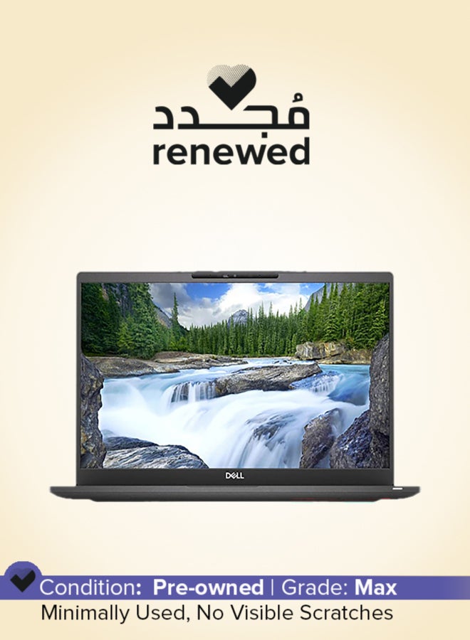 ديل Renewed - Latitude 7400 Laptop With 14-inch Full HD Display,Core i7 Processor/8th Gen/Dual Core/8GB RAM/256GB SSD/Intel HD Graphics/Windows 10 English Black - Image 1