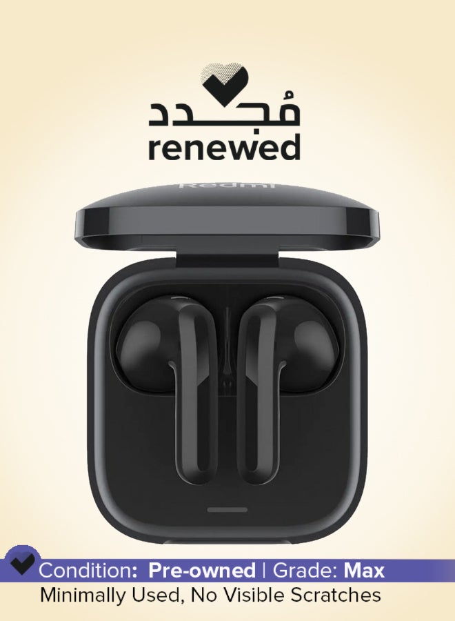 شاومي Renewed - Redmi Buds 6 Active Wireles Earbuds Black - Image 1