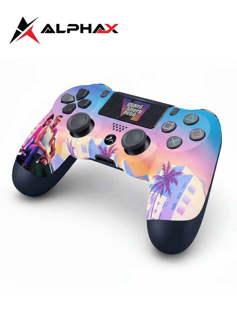 Alpha X Grand Theft Auto VI Themed Wireless Controller For PlayStation 4 - LIMITED EDITION - Image 4