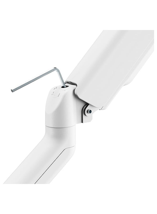 Gamertek Pivot Core Single Monitor Arm - White - Image 3