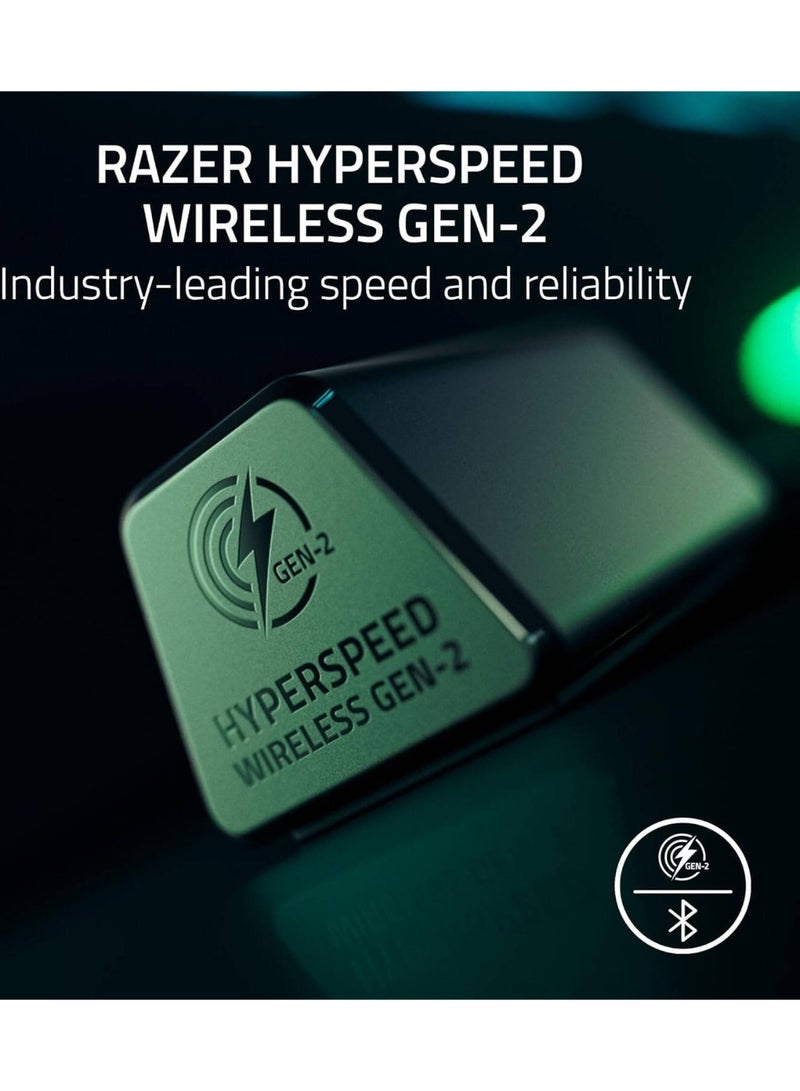 RAZER BlackShark V3 Pro Wireless ANC Gaming Headset, HyperSpeed 2.4 GHz + Bluetooth, Detachable 12 mm Mic, TriForce 50 mm Drivers, Hybrid ANC, Up to 70 Hrs, PC & Console, Black | RZ04-05400100-R3M1 Black - Image 4