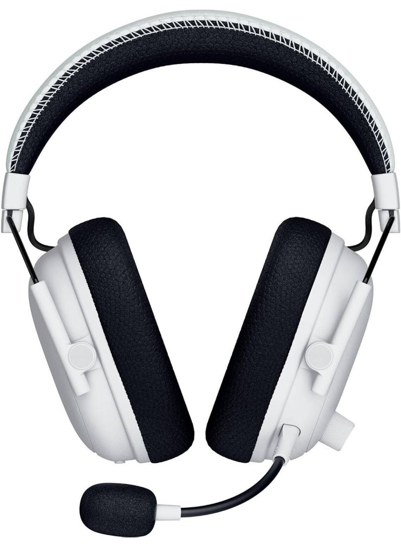 RAZER BlackShark V3 Pro Wireless ANC Gaming Headset, HyperSpeed 2.4 GHz + Bluetooth, Detachable 12 mm Mic, TriForce 50 mm Drivers, Hybrid ANC, Up to 70 Hrs, PC & Console, White | RZ04-05400200-R3M1 White - Image 2