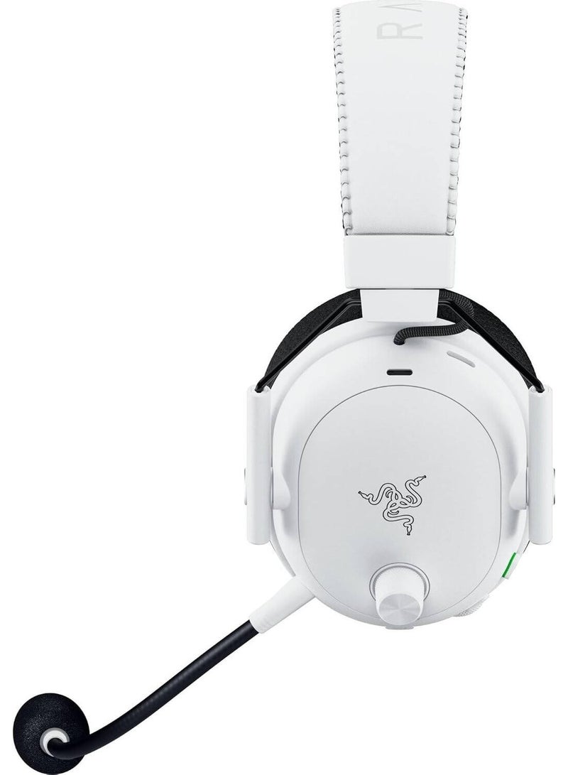RAZER BlackShark V3 Pro Wireless ANC Gaming Headset, HyperSpeed 2.4 GHz + Bluetooth, Detachable 12 mm Mic, TriForce 50 mm Drivers, Hybrid ANC, Up to 70 Hrs, PC & Console, White | RZ04-05400200-R3M1 White - Image 3