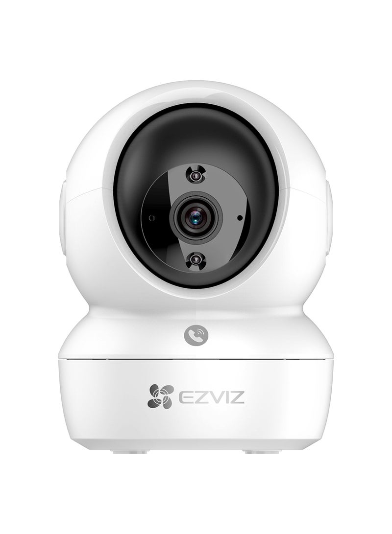 إيزفيز كاميرا أمان C6N برو، 2K، 3MP، كاميرا داخلية، مراقبة الأطفال، كاميرا واي فاي للمنزل مع تتبع الحركة الذكي، رؤية ليلية، مكالمات ثنائية الاتجاه مع زر اللمس، H_265، تعمل مع أليكسا - C6N برو 3MP أبيض - Image 1