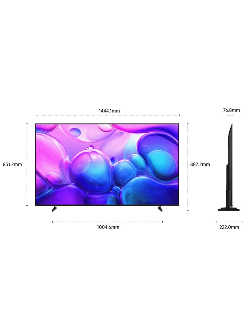 سامسونج تلفاز سامسونج 65 بوصة Q6F QLED 4K الذكي (طراز 2025 - نسخة الإمارات) | 100% حجم اللون و Quantum HDR، HDR10+ | أمان Tizen OS Knox | ألعاب OTS Lite | معالج Q4 Lite، Motion Xcelerator، UHD Micro Dimming | تصميم MetalStream - - Image 2
