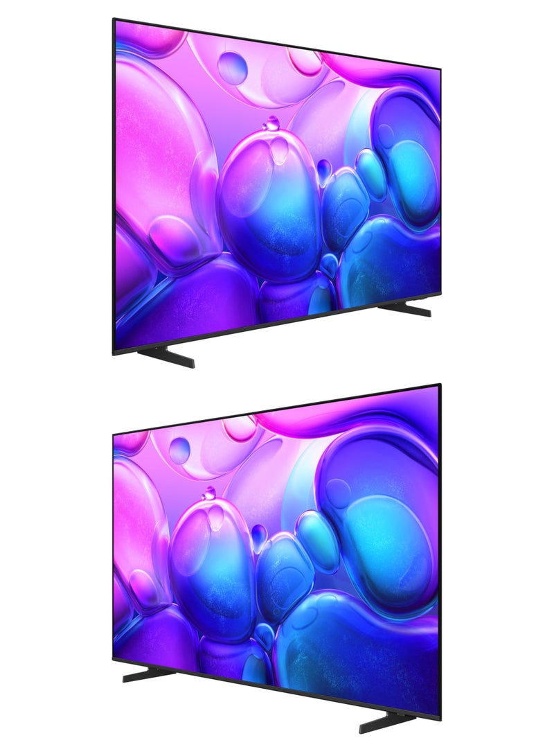 سامسونج 55-Inch Q6F QLED 4K Smart TV (2025 Model - International Version) | 100% Color Volume & Quantum HDR, HDR10+ | Tizen OS Knox Security | OTS Lite Gaming | Q4 Lite Processor, Motion Xcelerator, UHD Micro Dimming | MetalStream Design - 55Q6F Black - Image 4