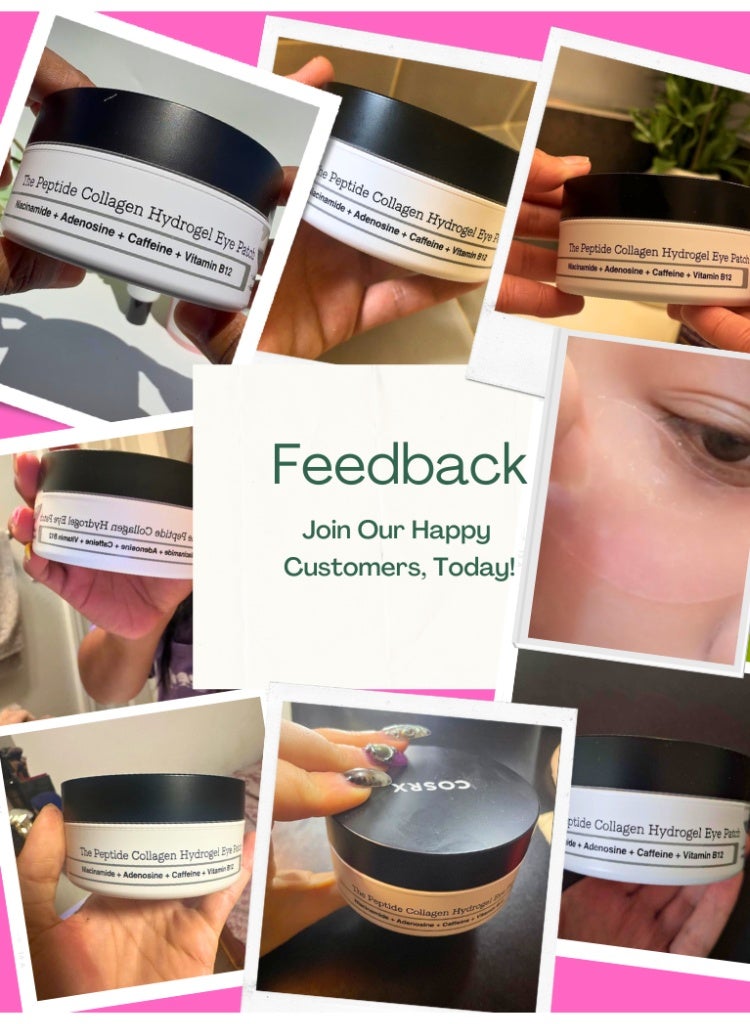 حل الخطوط الدقيقة، الهالات السوداء وشد البشرة – لاصقات هيدروجيل الكولاجين الببتيدية (60 لاصقة)  - Image 2