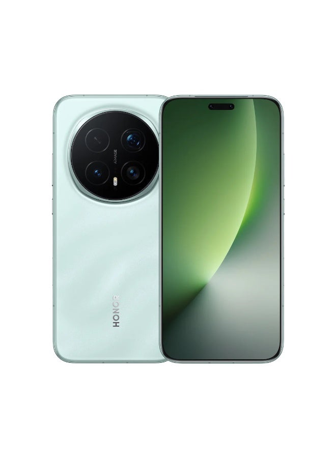 Honor Magic 8 Pro Dual SIM Sky Cyan 12GB RAM 512GB 5G With Free Honor Watch Fit active - Middle East Version - Image 2