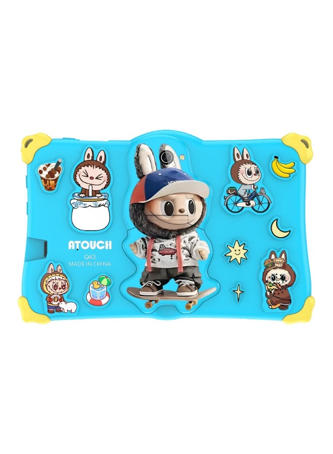 ATOUCH Q43 - Kids Tablet 7-inch Screen | WiFi | 8GB RAM | 256GB ROM | Blue | Child-Friendly Design - Image 1
