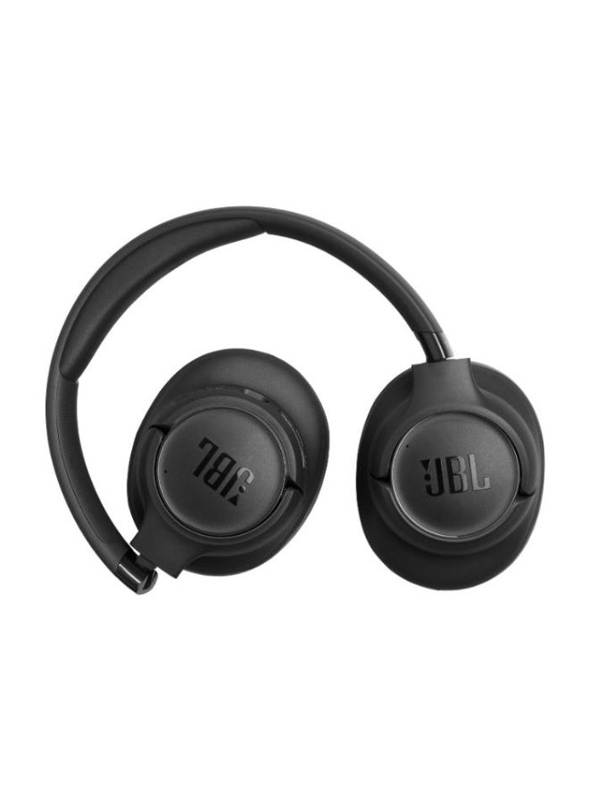 جي بي إل سماعات JBL Tune 780NC اللاسلكية فوق الأذن مع تقنية إلغاء الضوضاء التكيفية وصوت JBL النقي عالي الدقة، عمر بطارية 76 ساعة، مكالمات بميكروفونين، بلوتوث 6.0، دعم التطبيق – أسود (JBLT780NCBLK) - Image 2