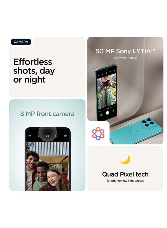 Motorola G57 Dual SIM 5G 8GB RAM 256GB PANTONE Fluidity - Middle East Version - Image 2