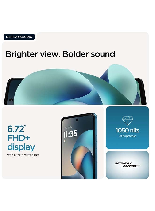 Motorola G57 Dual SIM 5G 8GB RAM 256GB PANTONE Corsair - Middle East Version - Image 5